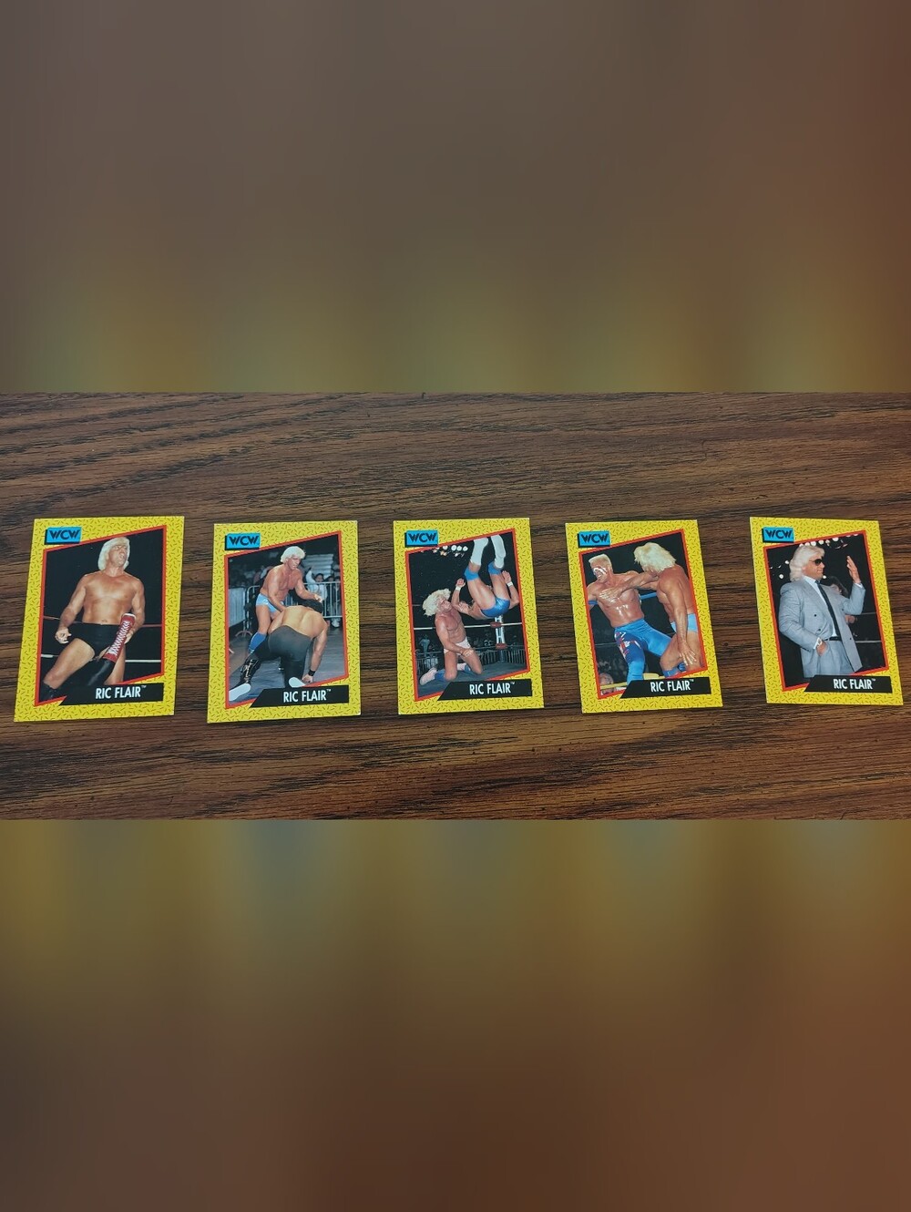 WCW Ric Flair Trading Card Bundle